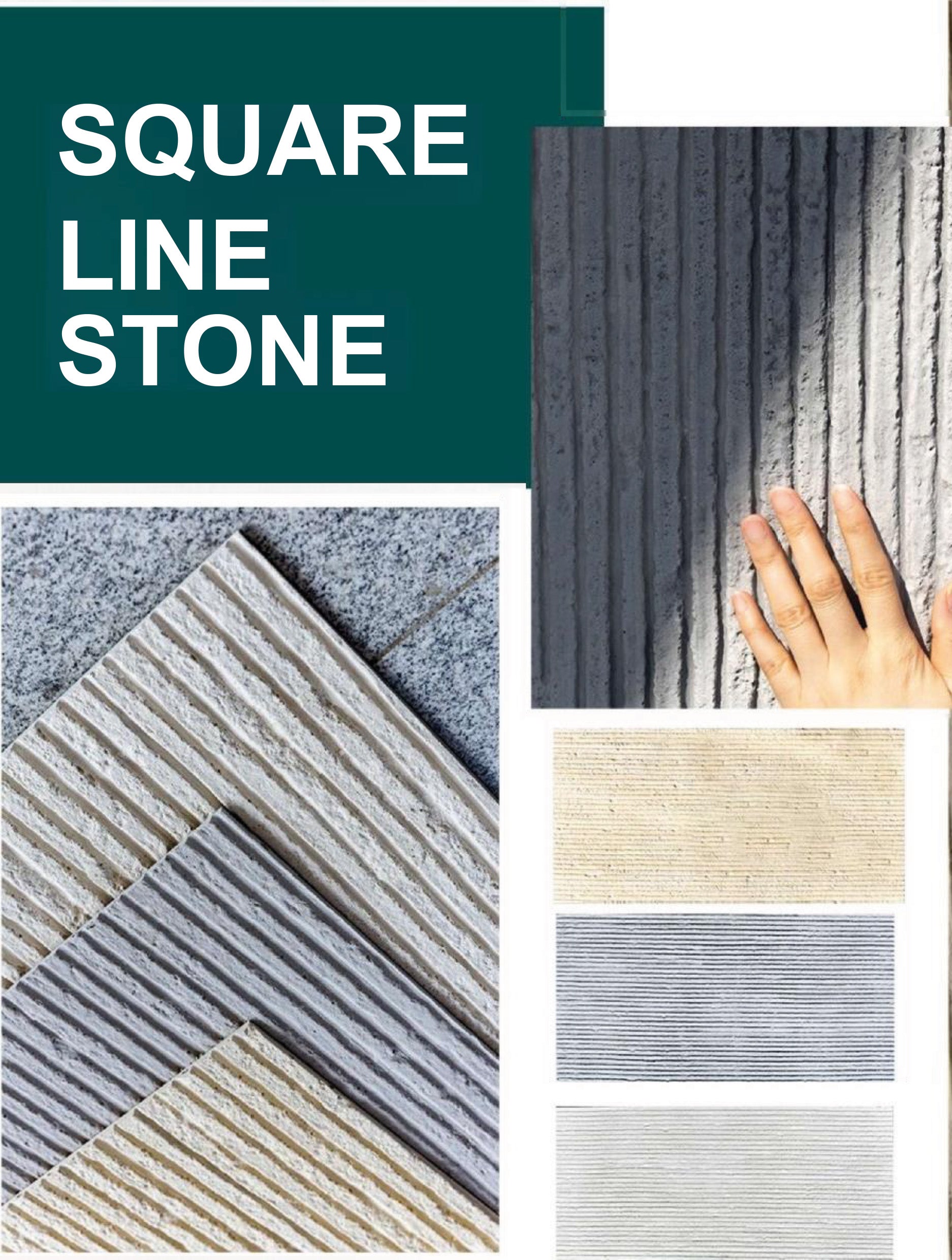 SQUARE LINE STONE